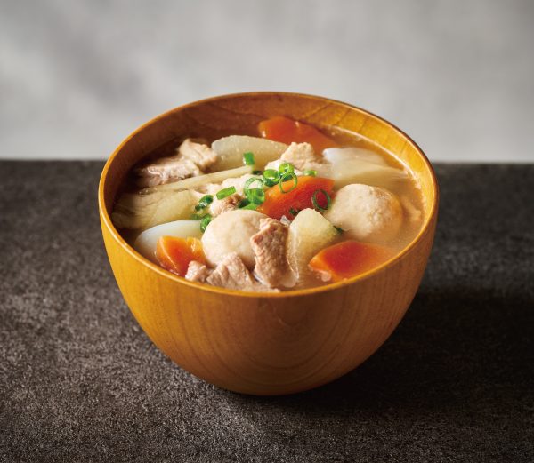 出汁香る具沢山の豚汁